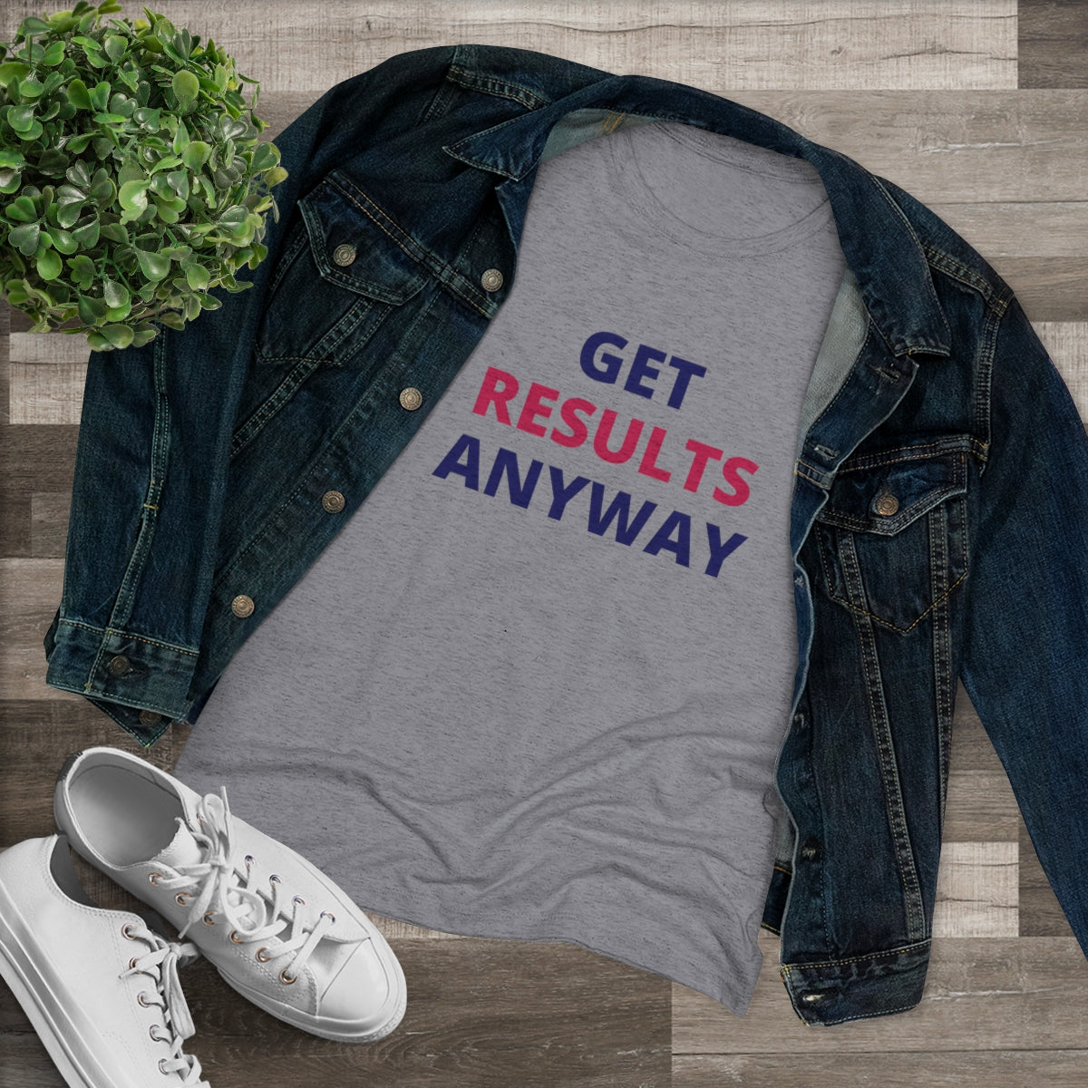 Get Results Women's Triblend Tee